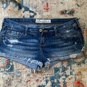 Hollister Jean shorts size 5 great condition